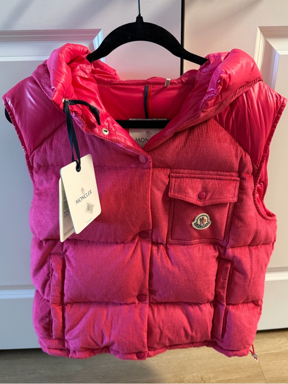 Moncler Hooded Puffer Vest